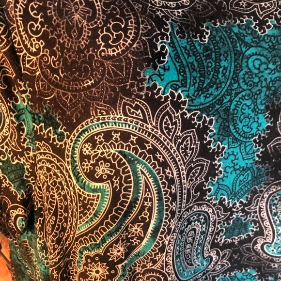 Jones & Co Plus Size Long flowy Top 2X - Picture 3 of 3